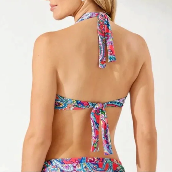 Tommy Bahama Paisley Keys UW Molded Cup Bra, 34B - Picture 4 of 12